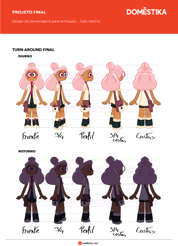 Meu projeto do curso: Design de personagens para animação com Photoshop 8