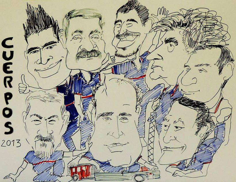 CARICATURAS para ORLAS y GRUPOS 2