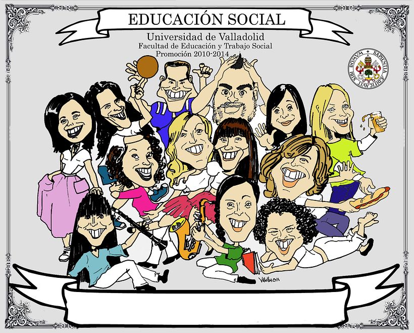 CARICATURAS para ORLAS y GRUPOS 8