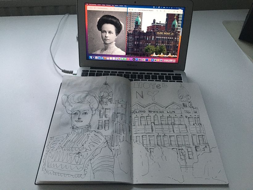 My project in Artistic Watercolor Sketching: Dare to Express Your Ideas course 3