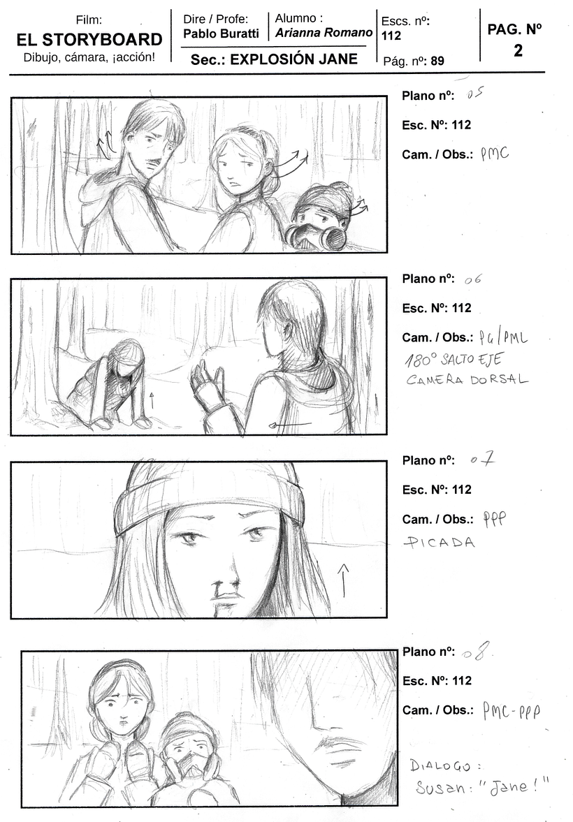 Il mio progetto del corso: Illustrazione di storyboard per cinema e pubblicità 2