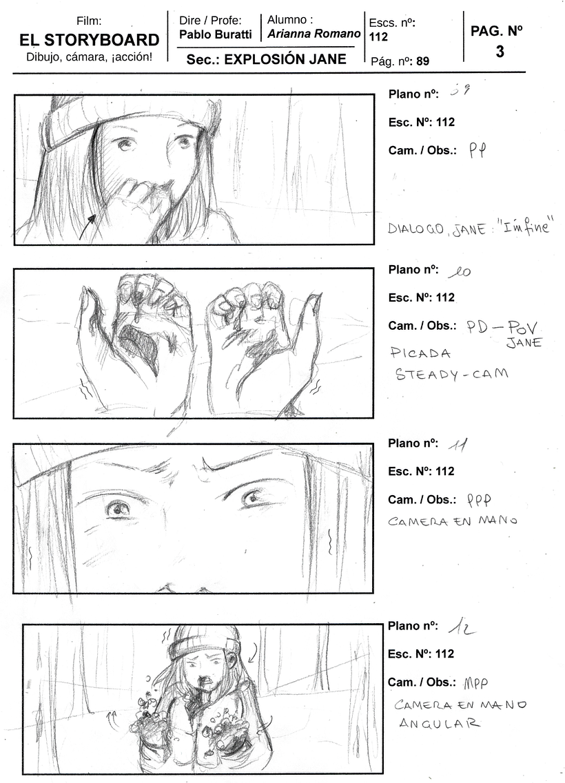 Il mio progetto del corso: Illustrazione di storyboard per cinema e pubblicità 3
