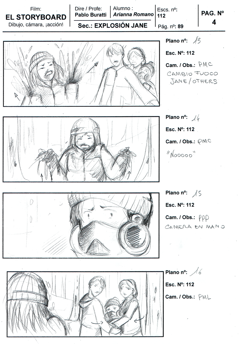 Il mio progetto del corso: Illustrazione di storyboard per cinema e pubblicità 4