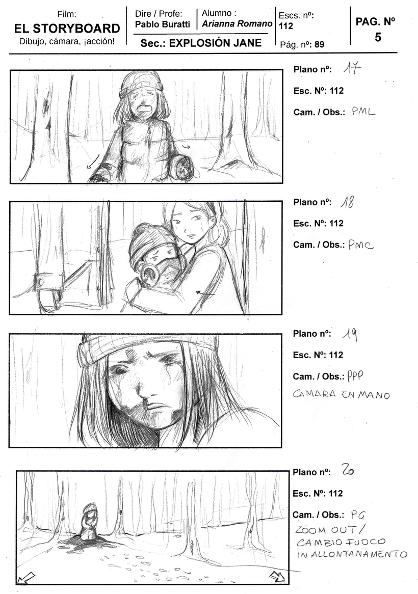 Il mio progetto del corso: Illustrazione di storyboard per cinema e pubblicità 5