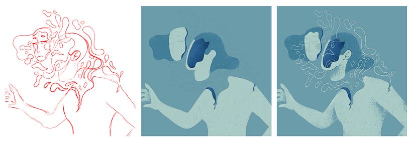 Proceso de la ilustración.