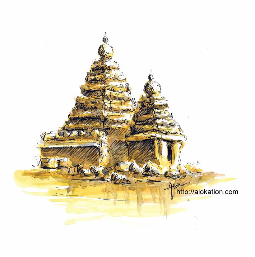 Shore Temple, Mahabalipuram