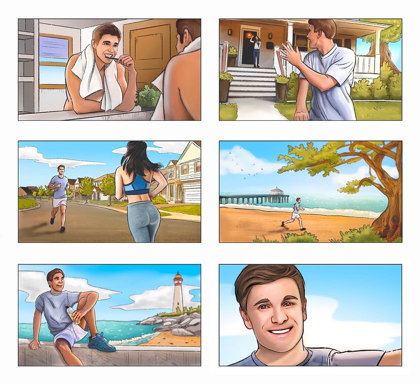 My project in Storyboard Illustration with Procreate course 1