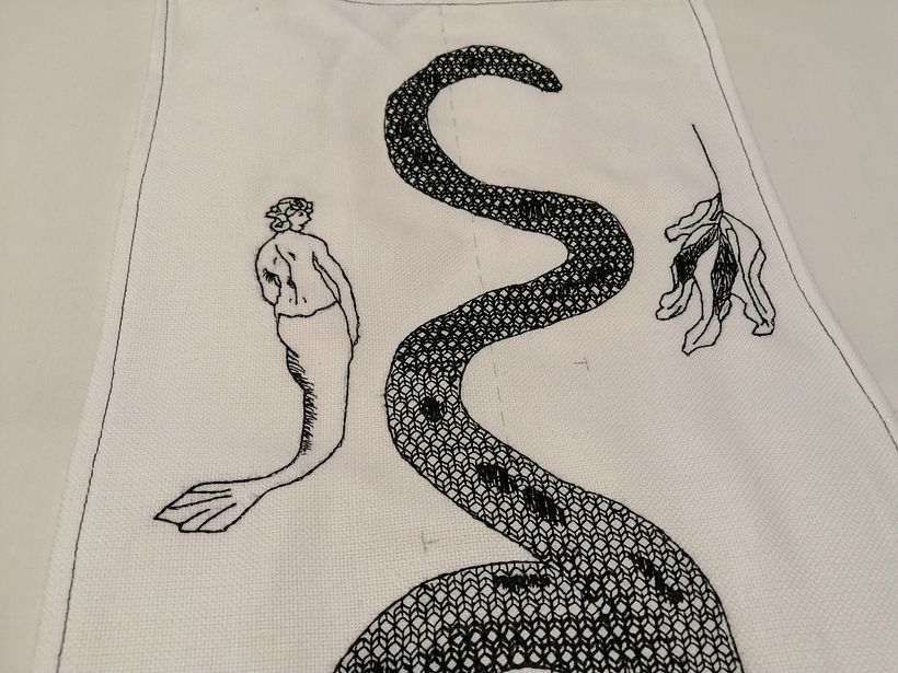 Mi Proyecto del curso: Introducción al bordado en blackwork 19