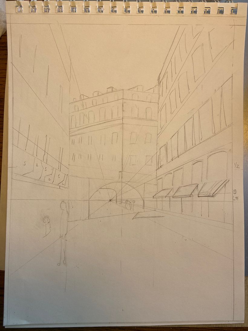 My project in Architectural Illustration with Watercolor course 3