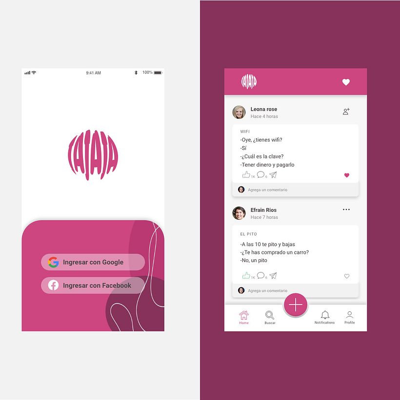 JAJAJA App de chistes Mi Proyecto del curso: Diseño de interfaces para sitios web y aplicaciones 2