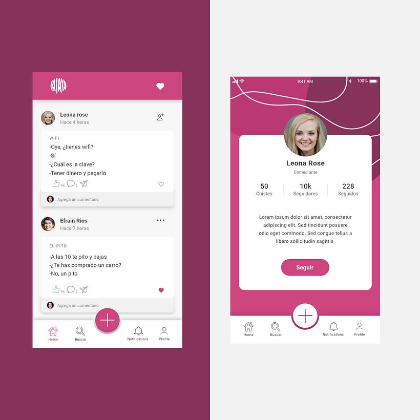 JAJAJA App de chistes Mi Proyecto del curso: Diseño de interfaces para sitios web y aplicaciones 3