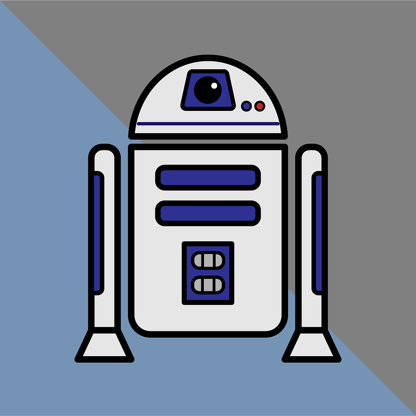 4-Icons Story: Star Wars (Course: Adobe Illustrator, Tina Touli) 4