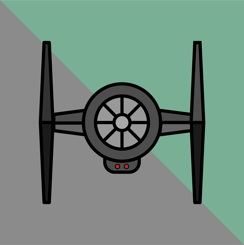 4-Icons Story: Star Wars (Course: Adobe Illustrator, Tina Touli) 5