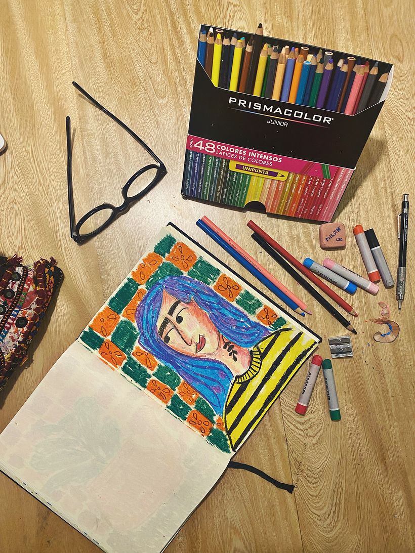 Mi Proyecto del curso: Dibujo creativo con pasteles al óleo 3