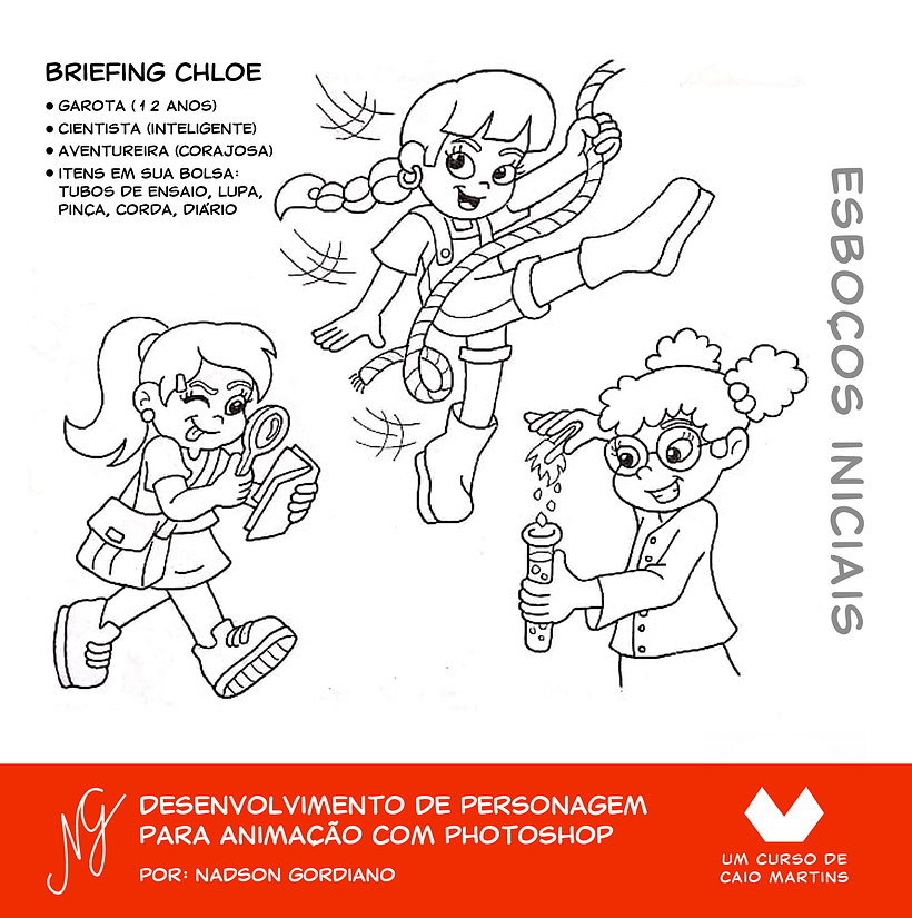 Desenvolvimento de Personagem para Animação (com Photoshop) 1