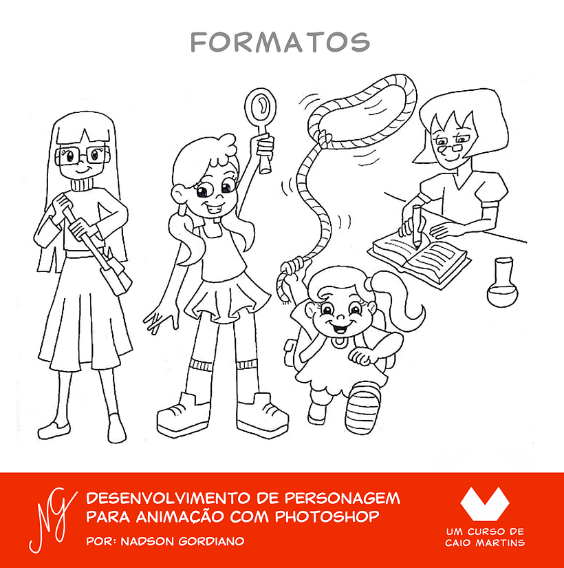 Desenvolvimento de Personagem para Animação (com Photoshop) 2