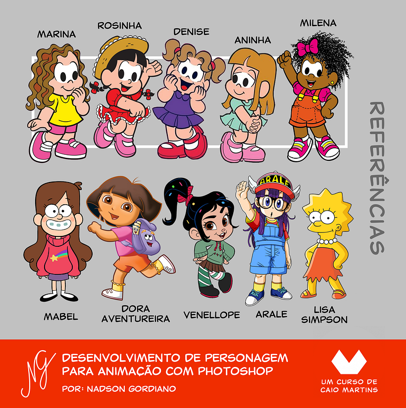 Desenvolvimento de Personagem para Animação (com Photoshop) 3
