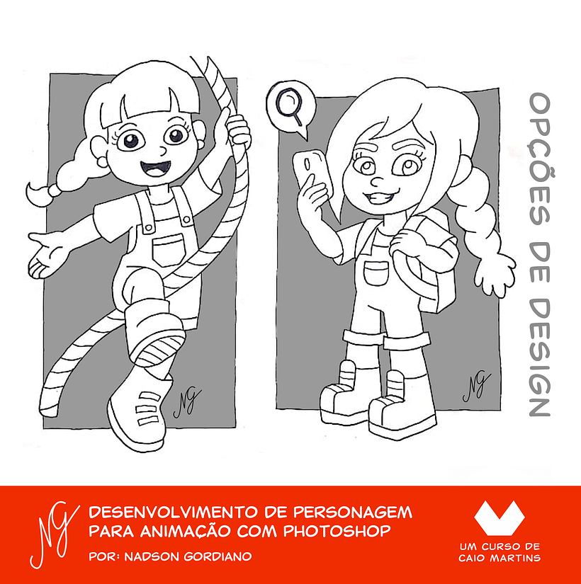 Desenvolvimento de Personagem para Animação (com Photoshop) 5