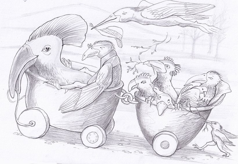 My project in Artistic Illustration Techniques with Graphite Pencils course 3
