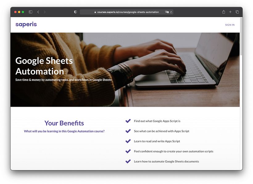 Learn how to automate Google Sheets