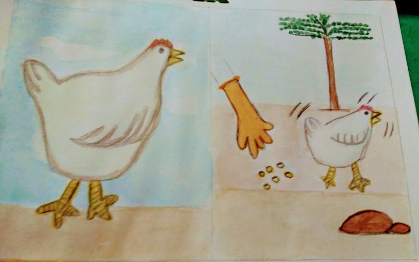 Blanca la gallinita Fiel