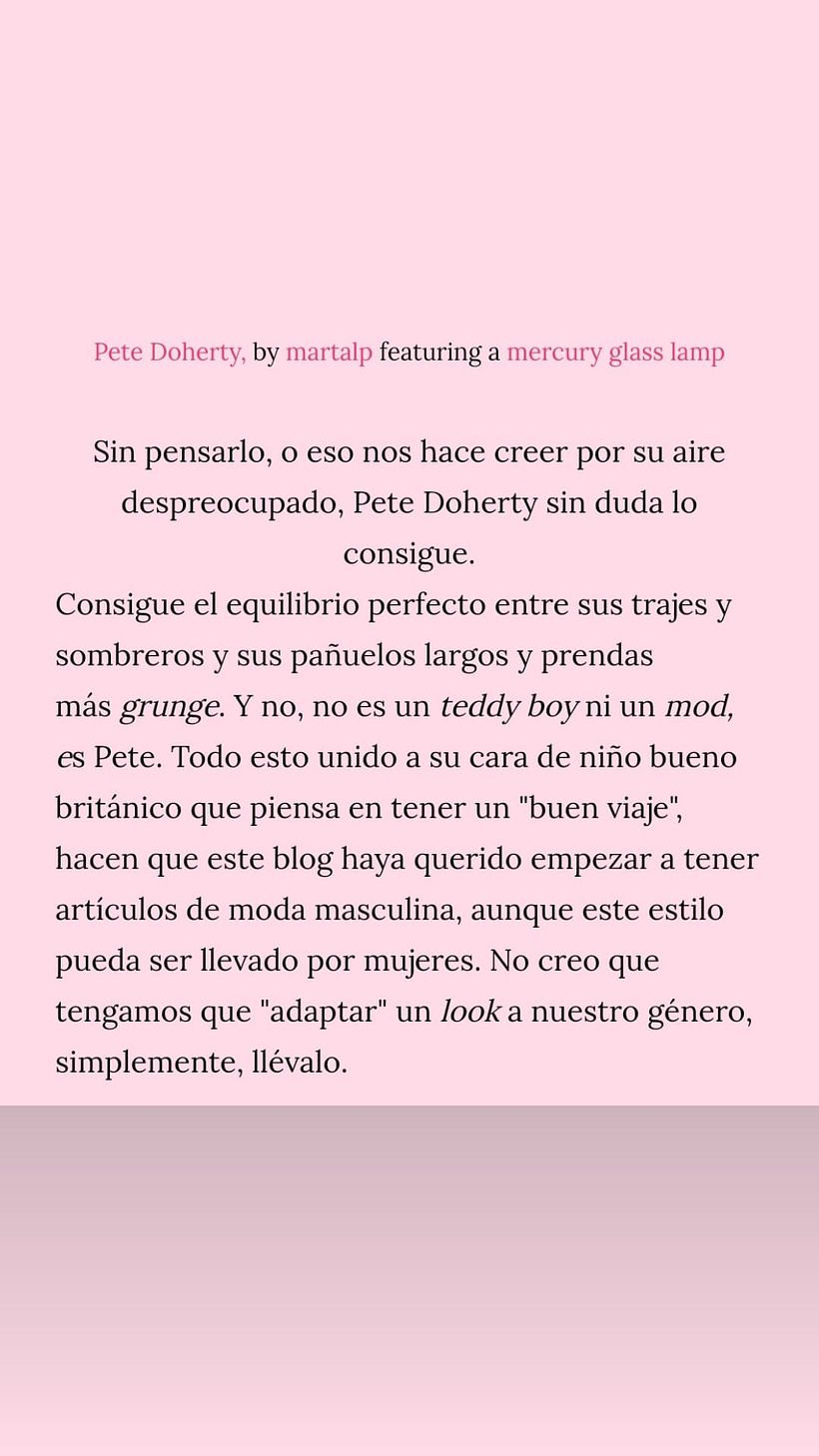 Consigue el look de Pete Doherty. 1-2.