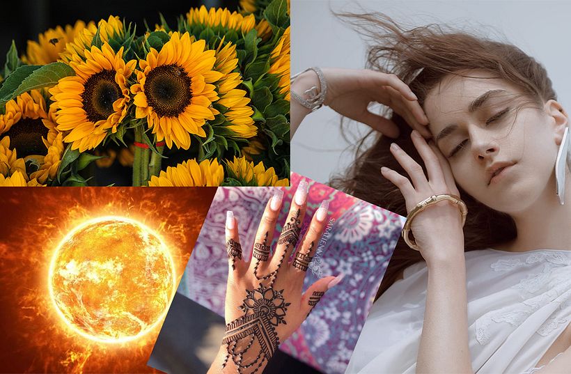 My project in Digital Fantasy Portraits with Photoshop course (Children of the Sun) 3