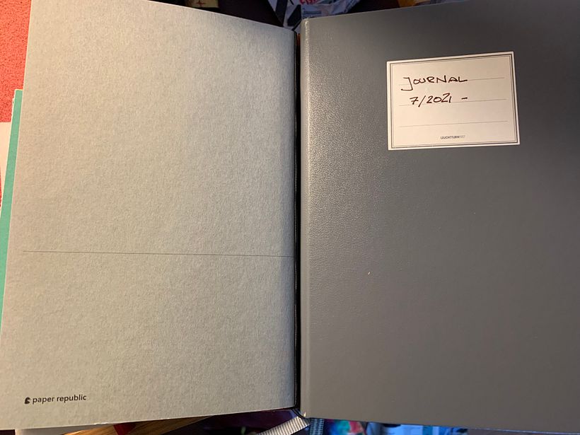 I chose a Leuchttum Diary, but I realised that for me the paper is too thin