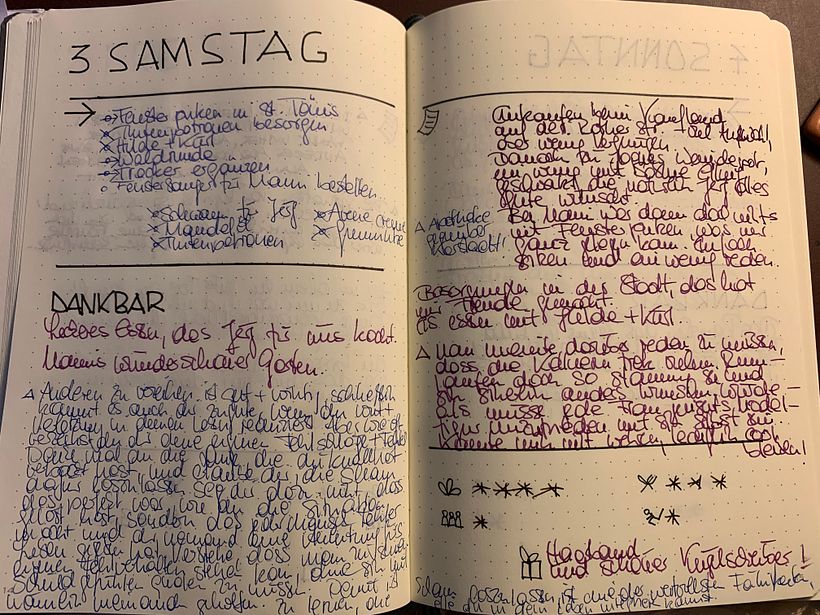 my daily log