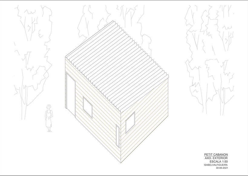 Meu projeto do curso: Introdução ao desenho arquitetônico no AutoCAD 6