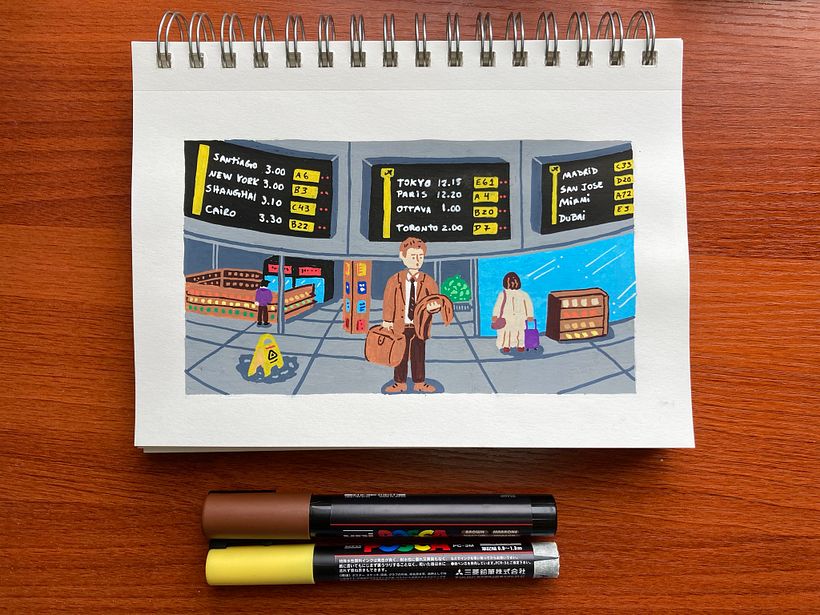 Mi Proyecto del curso: Sketchbook ilustrado a todo color 2