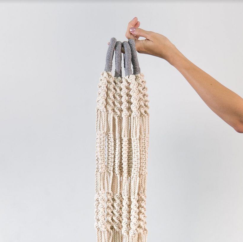 Nudos en macramé. Ancestral.