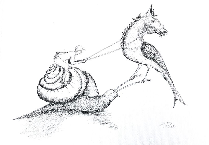 My project in Surrealistic Fineliner Illustration course 2