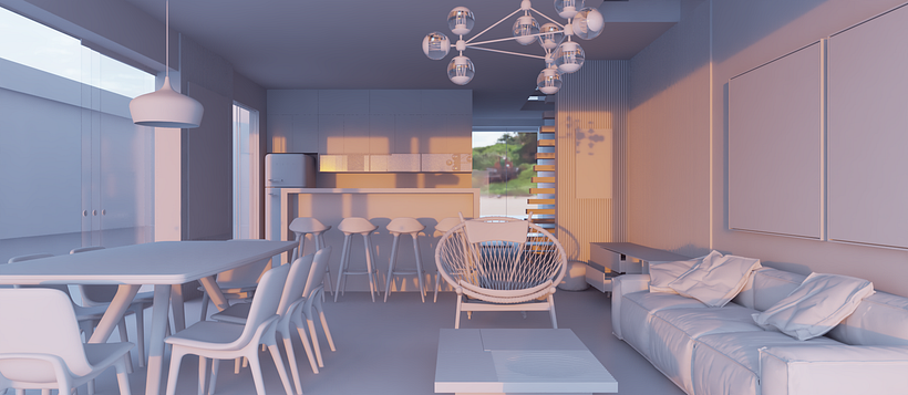 Proyecto del curso: Render de interiores con SketchUp y V-Ray Next 1