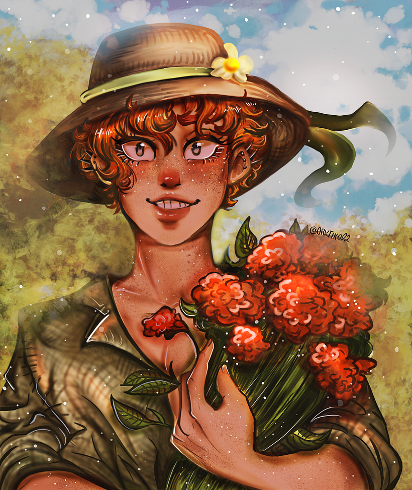 My project in Digital Fantasy Portraits with Photoshop course 1