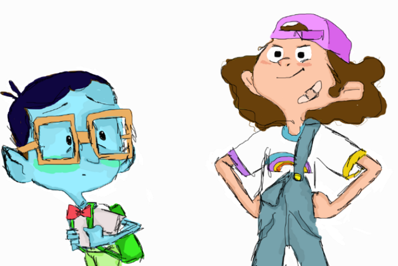 Meu projeto do curso: Design de personagens para animação com Photoshop. 2