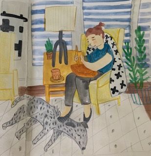 My project in Exploratory Sketchbook: Find Your Drawing Style course 1