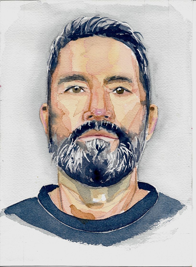 My project in Artistic Portrait with Watercolors course 1