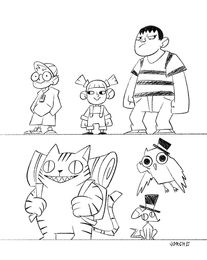 Mi Proyecto del curso: Creación de personajes para cuentos infantiles con Procreate "Amigo Imaginarrio" 2
