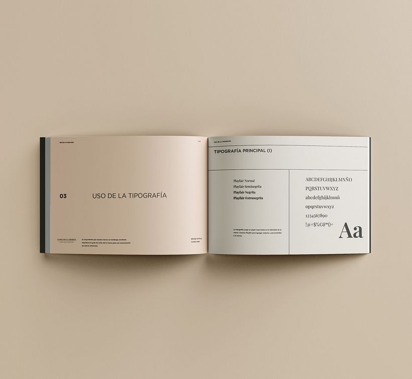 Brand identity para Loma de la Ermita 13