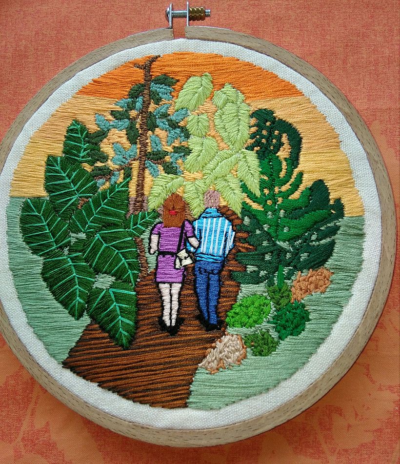 Mi Proyecto del curso: Introducción al bordado botánico 2