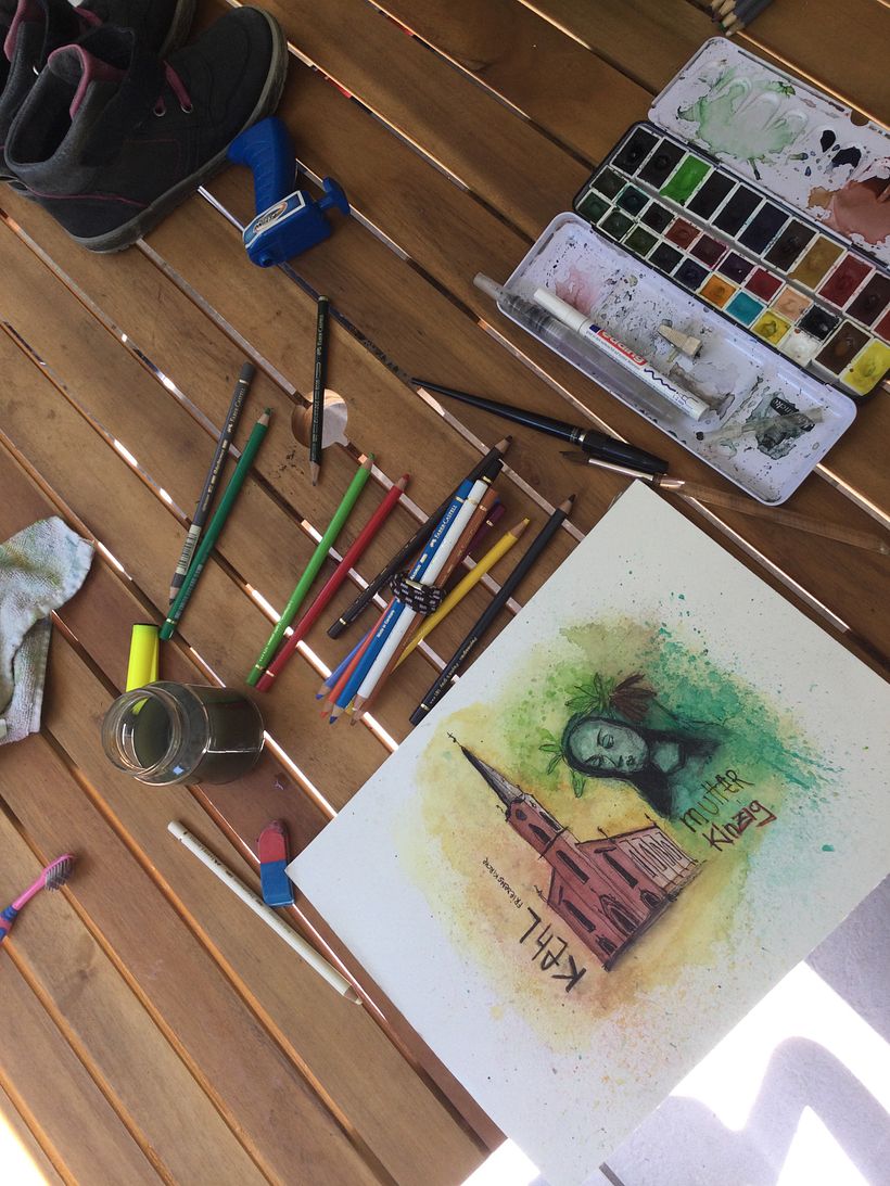 Mein Kursprojekt: Aquarellsketching: Drück deine Ideen aus  5