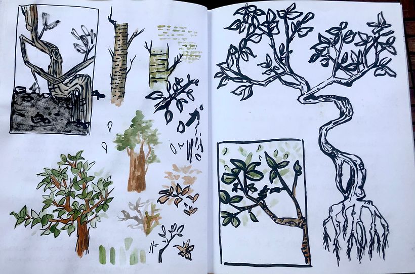 Mi Proyecto del curso: Sketching diario como inspiración creativa 1