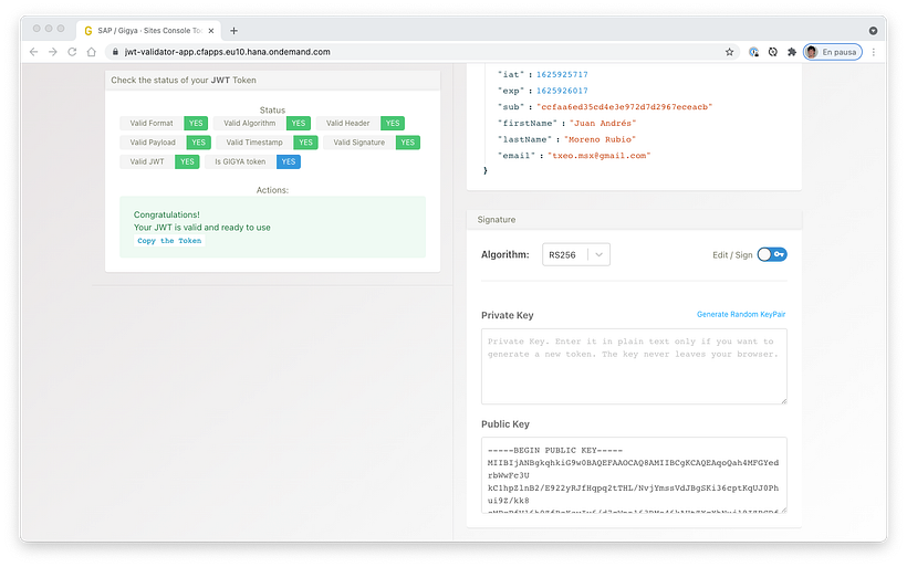 JWT Validations Live