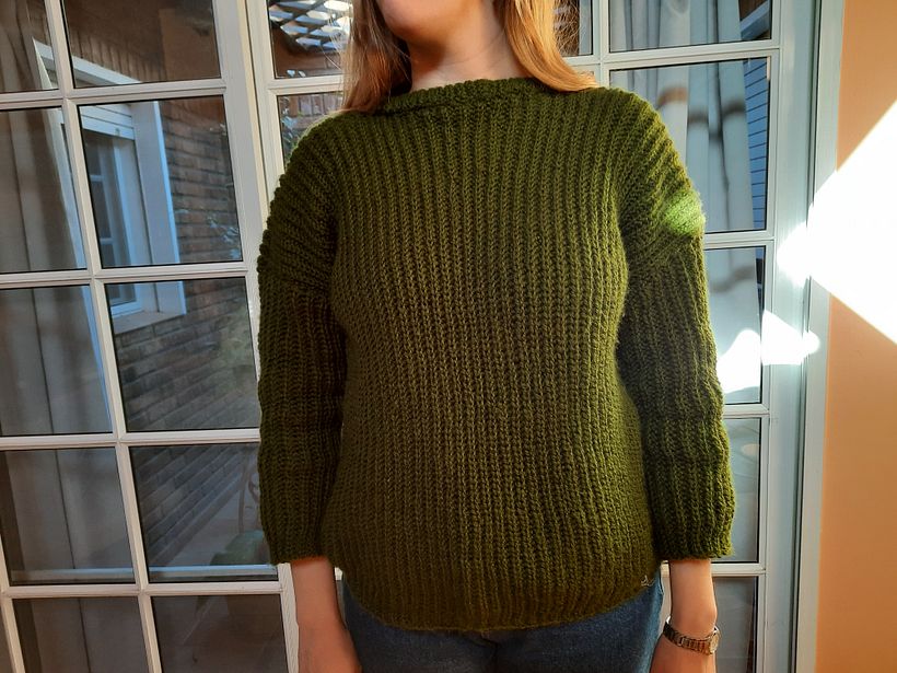 Mi Proyecto del curso: Crochet: crea prendas con una sola aguja 2
