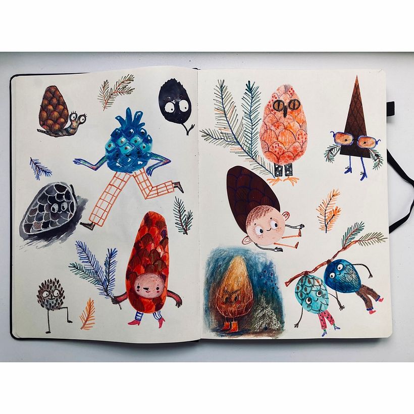 My project in Illustration Techniques to Unlock your Creativity course 1
