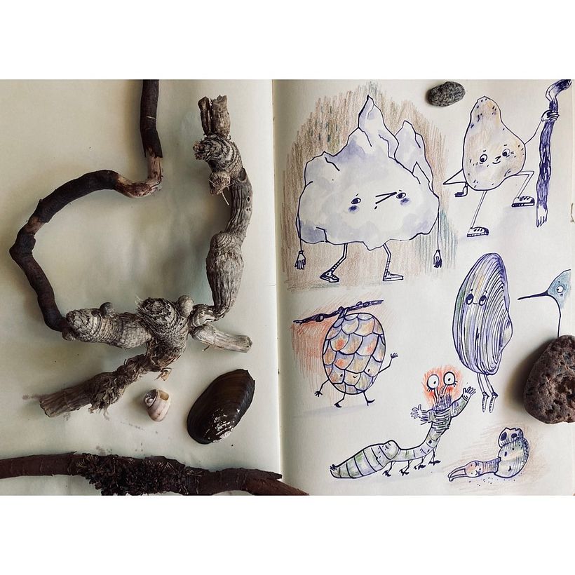 My project in Illustration Techniques to Unlock your Creativity course 3