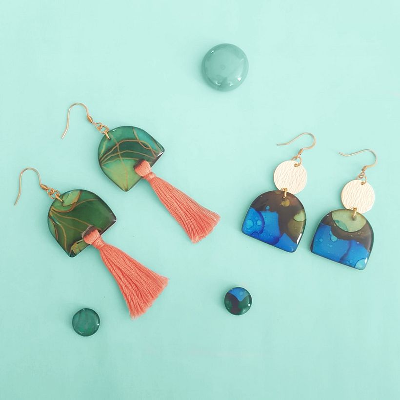Diseño de joyería en resina  5