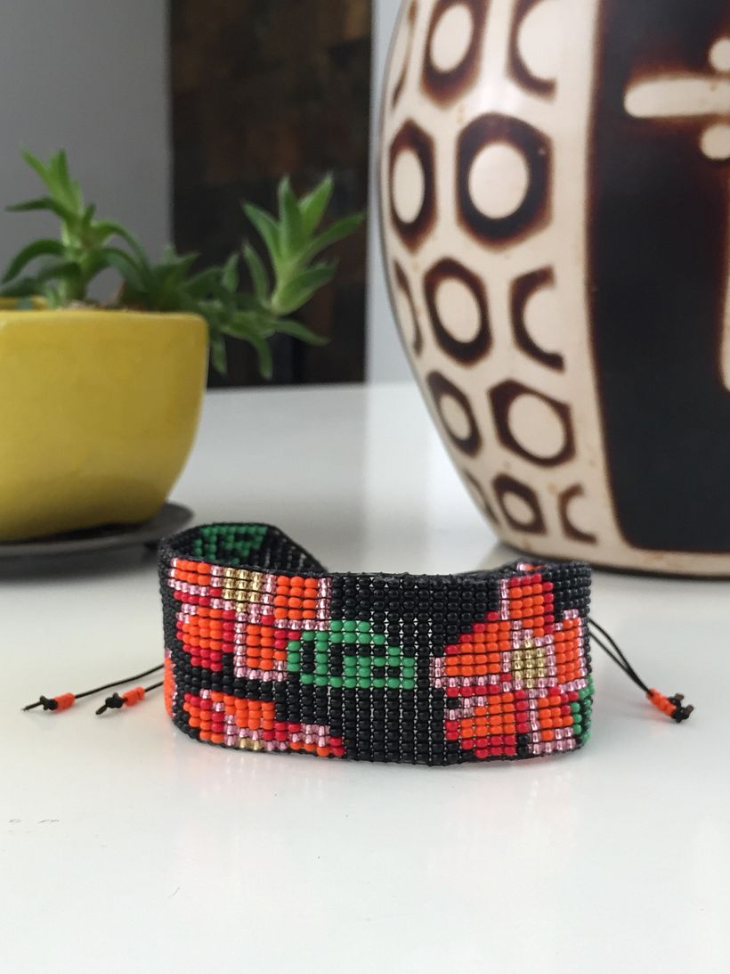 Mi Proyecto del curso: Diseño y creación de joyería con mostacillas 1