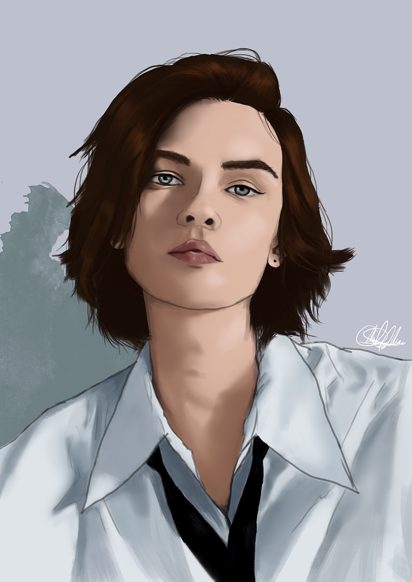 Mi Proyecto del curso: Retratos digitales de fantasía con Photoshop 1